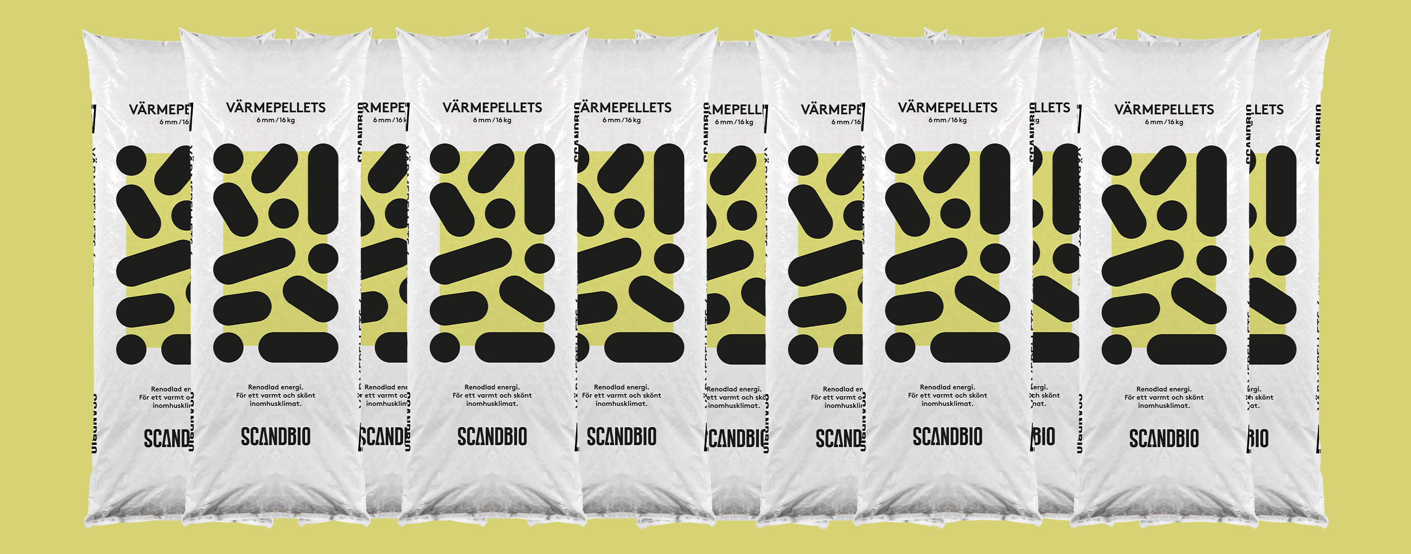 Pellets kampanj säckar